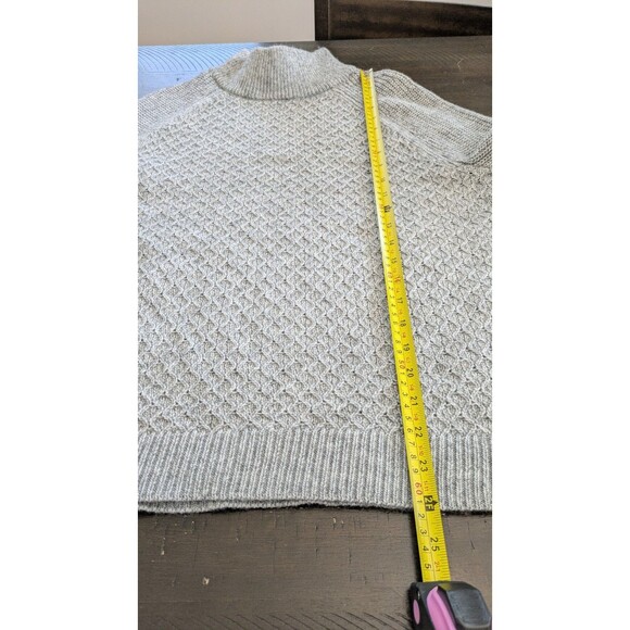 Talbots Gray Knit Turtleneck Sweater - Picture 9 of 9